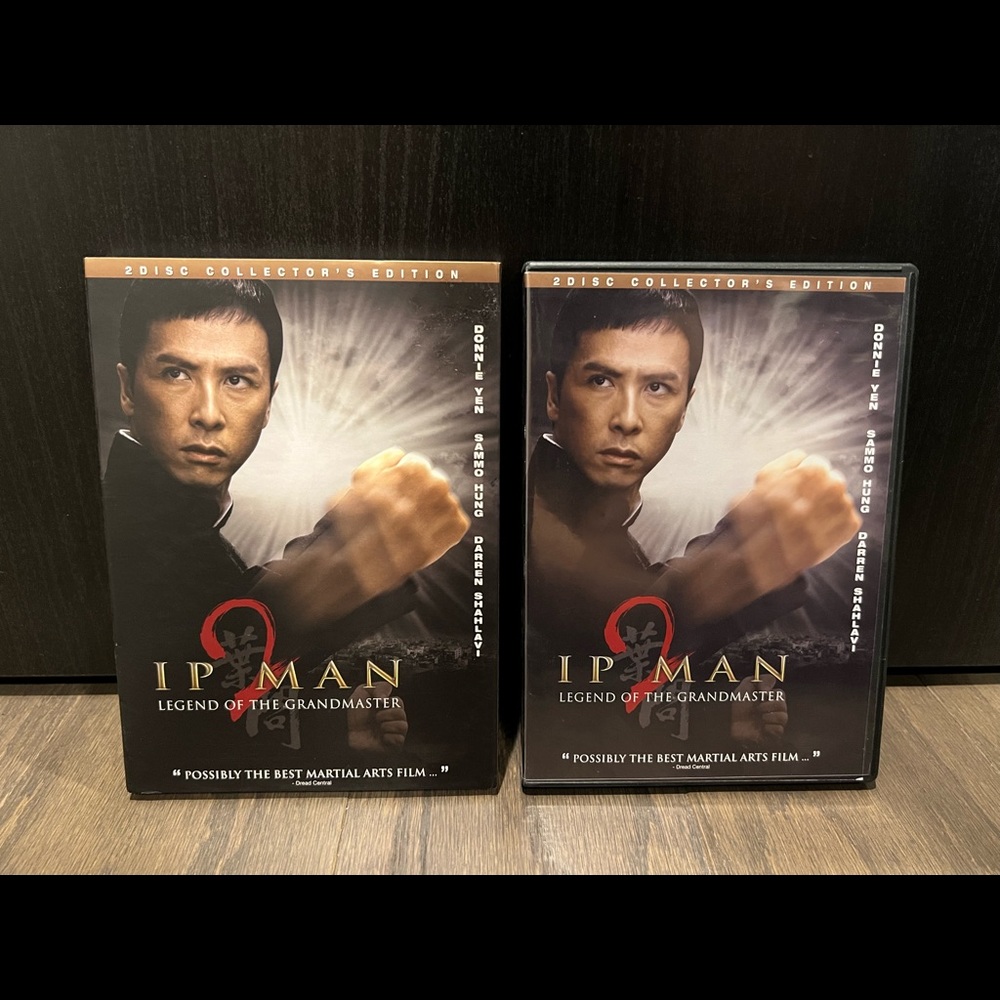 Ip Man 2: 2 Disc Collectors Edition Movie DVD with Case and Slipcover
